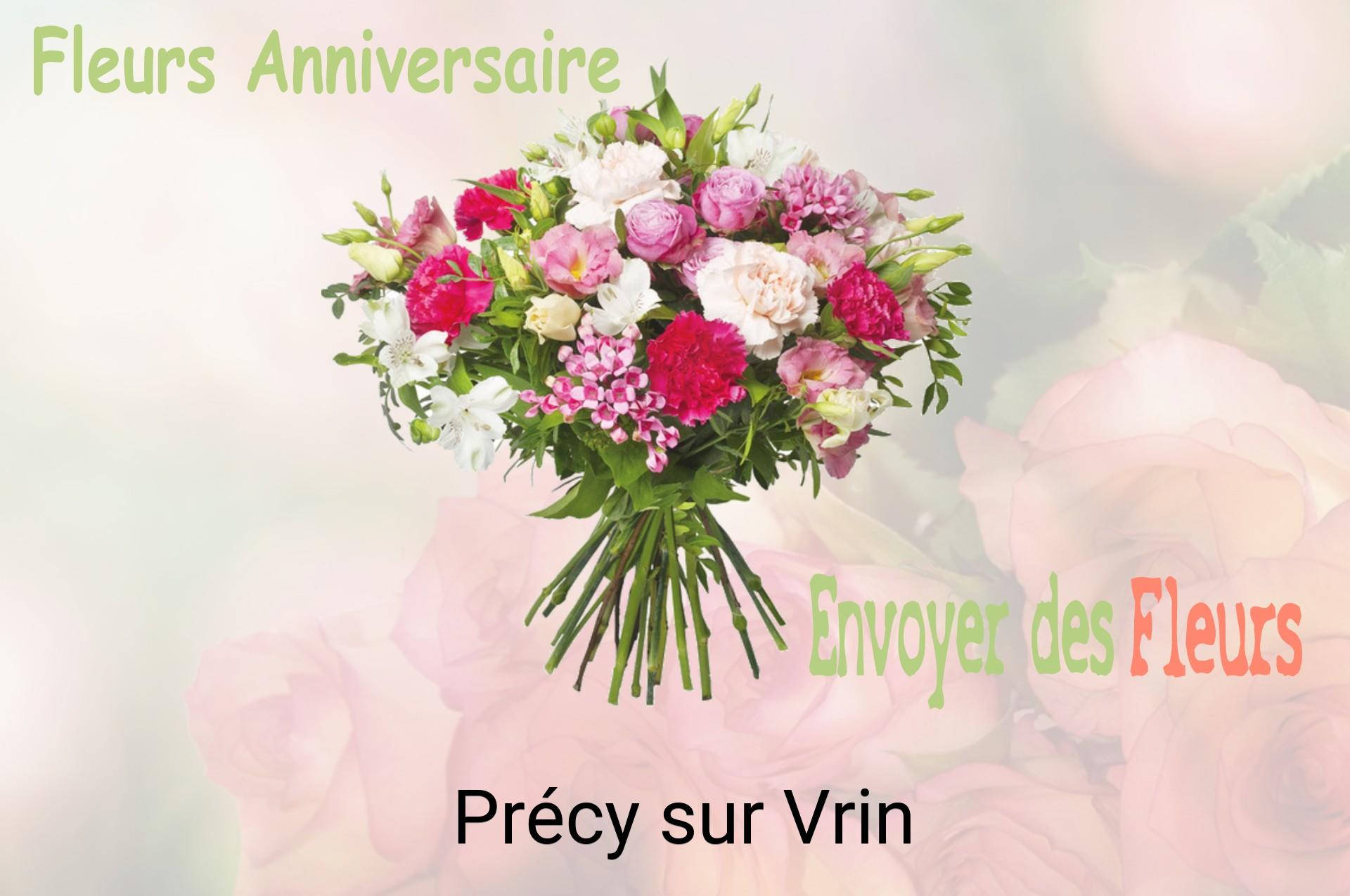Bouquet de fleurs d’anniversaire livré à Précy-sur-Vrin