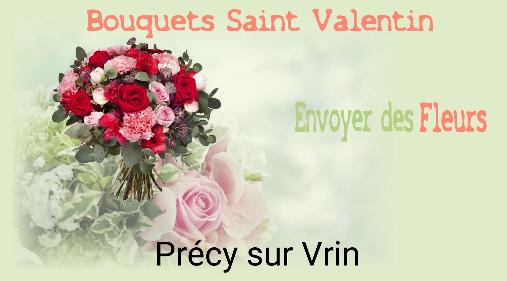 Roses de Saint-Valentin livrées à Précy-sur-Vrin